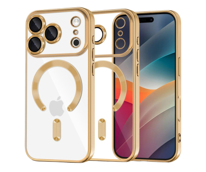 Etui do telefonów TECH-PROTECT Magflex Magsafe do Iphone 17 Pro Shiny Gold 5906302319718